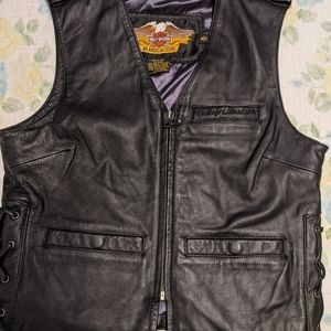 HARLEY DAVIDSON LEATHER VEST